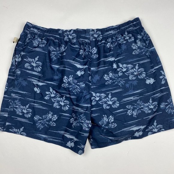 NEW Ocean Pacific OP Swim Trunks Shorts Mens XL 46-48 Floral Tropical - Picture 2 of 10